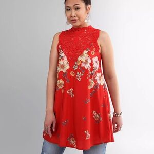 Miss Me Floral Tank Tunic